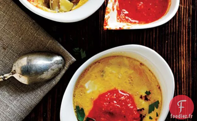 Tortilla Español à la Sauce Romesco