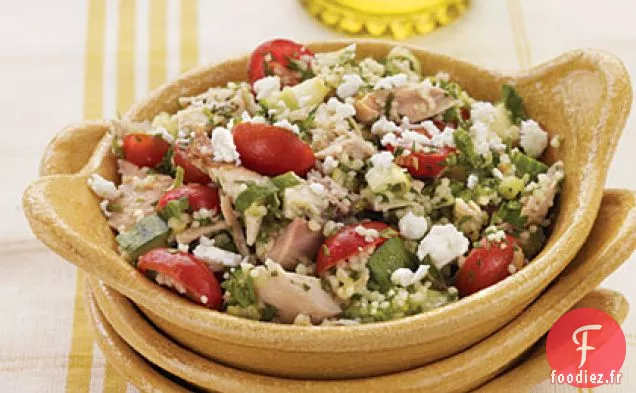 Salade de Couscous au Poulet Rôti