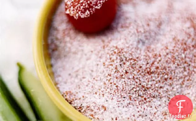 Tomates Cerises et Lances de Concombre au Sel Épicé