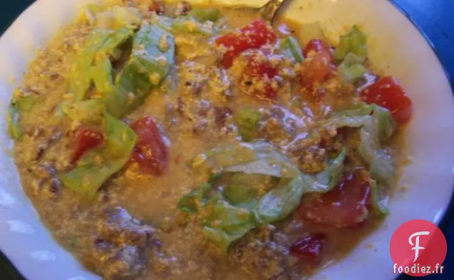 Soupe au Cheeseburger Triple D