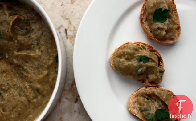 Melitzanosalata - Trempette à l'Aubergine Grecque