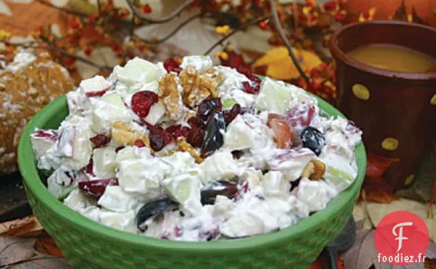 Salade Waldorf aux Canneberges