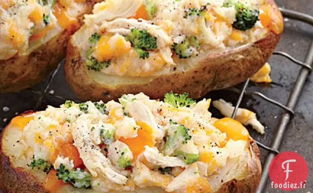 Pommes De Terre Deux Fois Cuites Quatre Façons