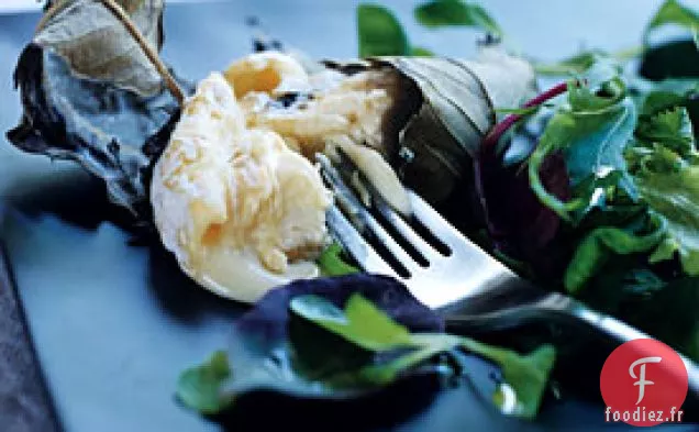 Salade de Mesclun au Fromage Banon