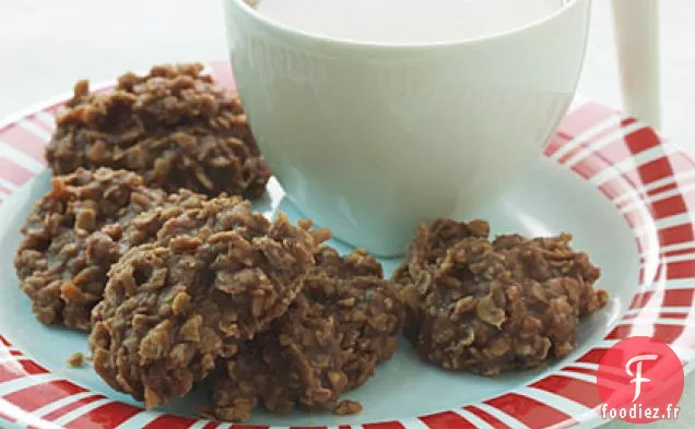 Biscuits au Chocolat et à l'Avoine sans Cuisson