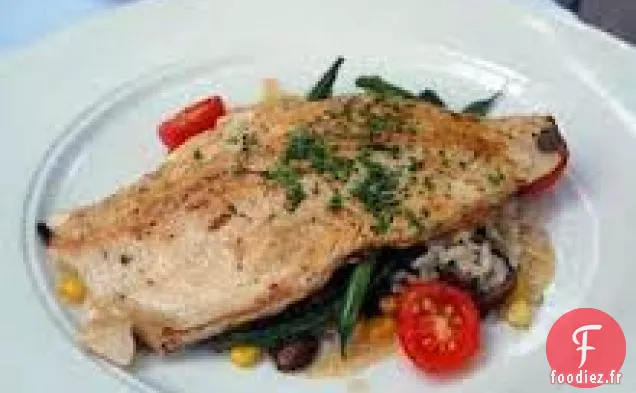 Cabillaud Aux Piments Grillés Et Cayenne