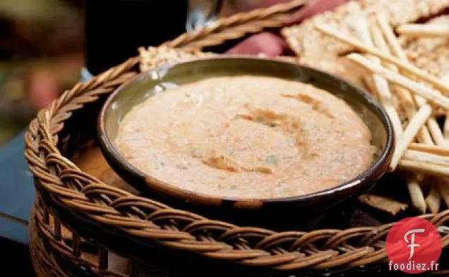 Trempette au Poivron Rouge et au Fromage