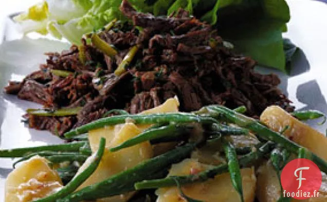 Salade de Boeuf aux Pommes de Terre et Cornichons