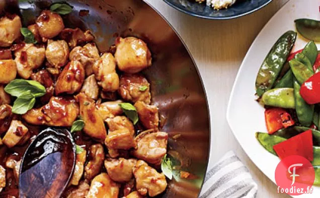 Poulet au Basilic Épicé