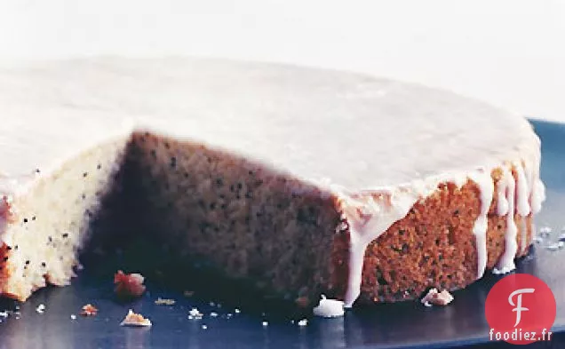 Gâteau Glacé aux Graines de Pavot au Citron