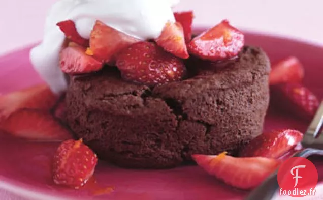 Sablés aux Fraises Au Chocolat