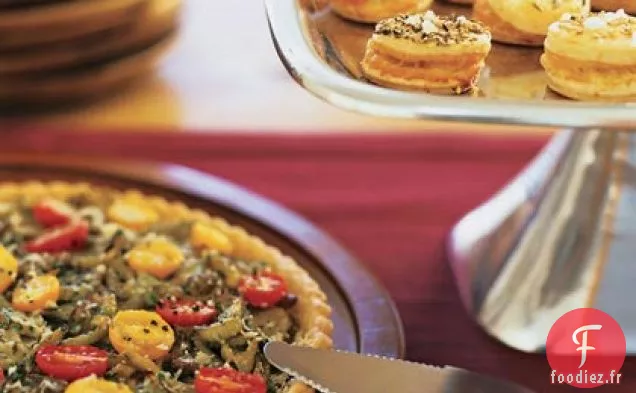 Tarte Fenouil-Tomate
