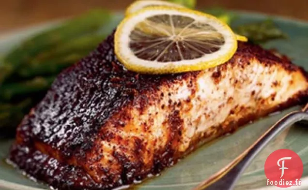 Saumon Rôti au Barbecue
