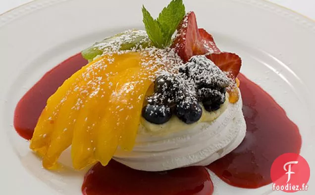 Pavlovas aux Fruits Mélangés