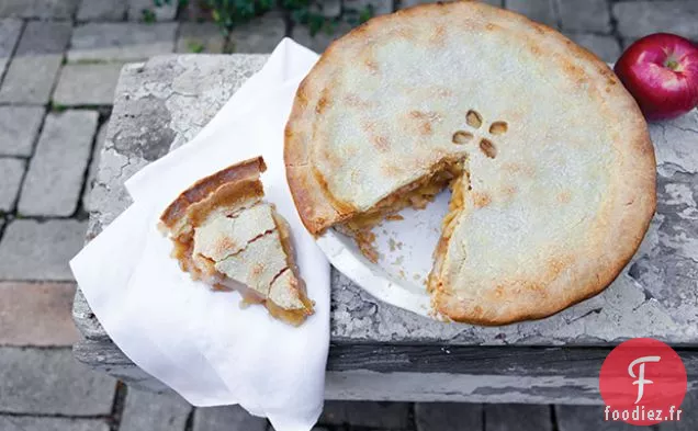 Tarte aux Pommes à Plat Profond