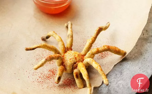 Araignée de Tarentule Frite