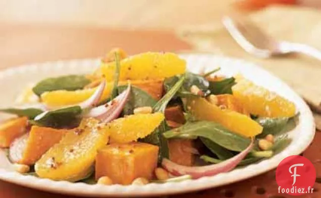 Salade de Patates Douces Rôties et d'Oranges