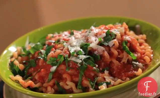 Marinara aux Poivrons Grillés et Aubergines