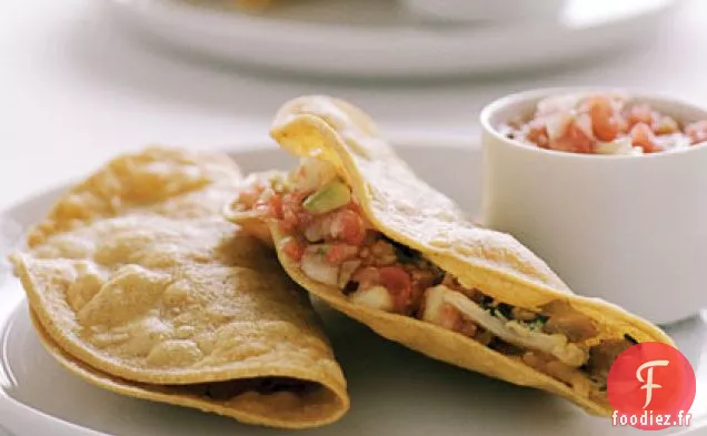 Tacos de Poulet Croquants (Tacos de Pollo)