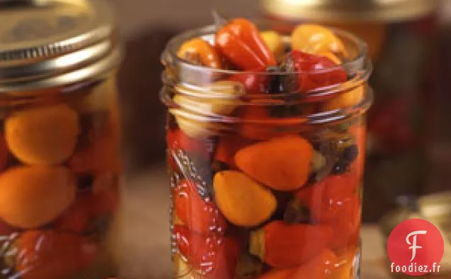 Piments Chauds Marinés