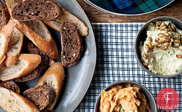 Tartinade de Fromage Autrichien à l'Huile de Graines de Citrouille