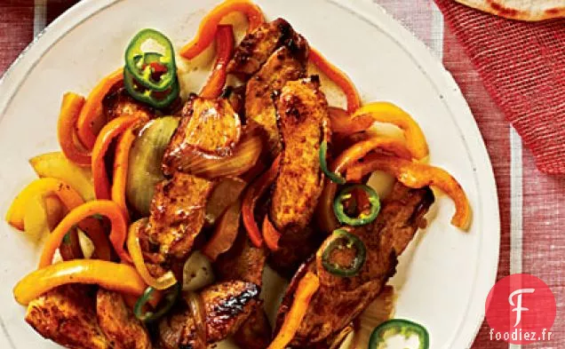 Fajitas au Poulet
