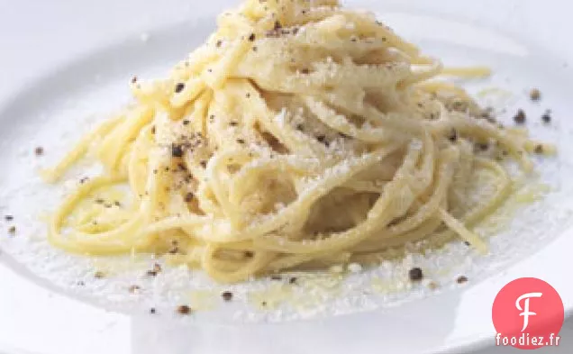 Spaghetti au Pecorino Romano et Poivre Noir