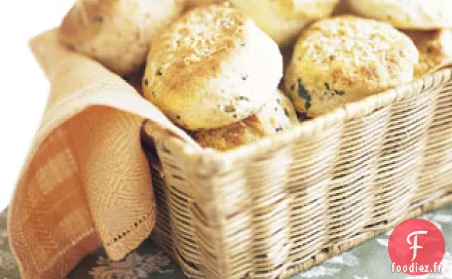 Biscuits au Parmesan et au Persil