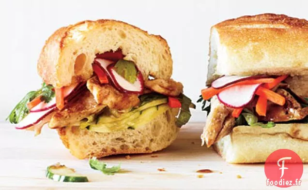 Sandwichs au Poulet Vietnamien