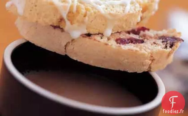 Biscotti au Citron avec un filet de Citron Aigre