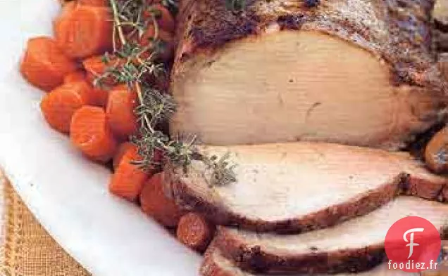 Porc en Croûte de Cardamome et Sauce aux Champignons