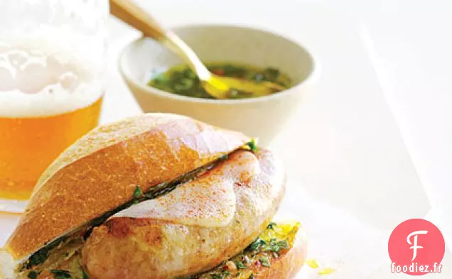 Sandwichs À la Saucisse à l'Argentine