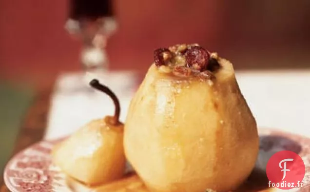 Stilton - Poires Farcies au Four