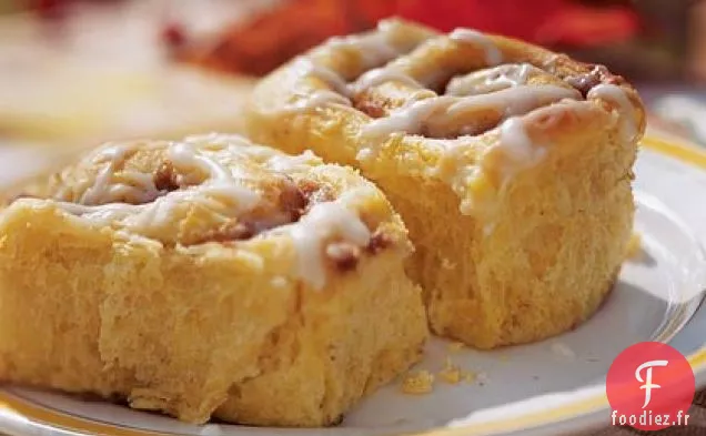 Brioches Streusel à la Citrouille et à la Cannelle