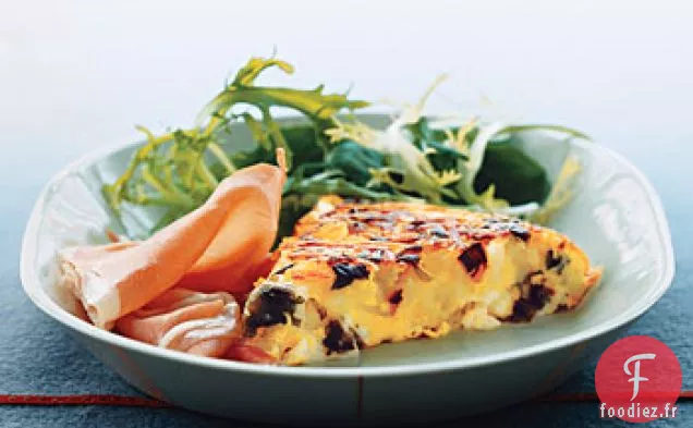 Frittata de Pommes de Terre et de Boursin