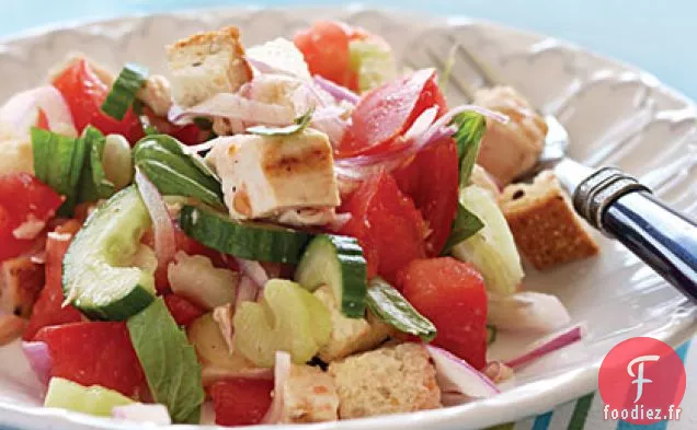 Panzanella Rapide au Poulet
