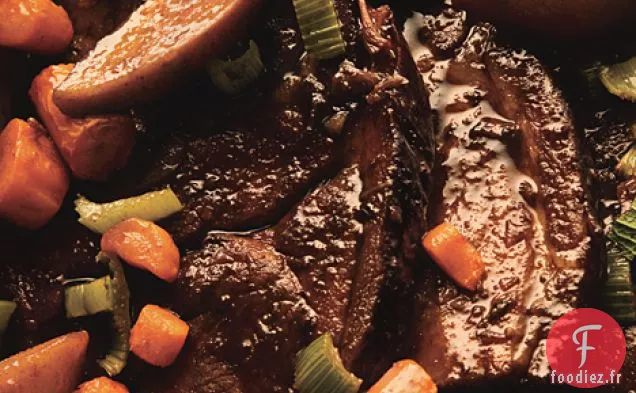 Épaule de Porc Braisée au Coing