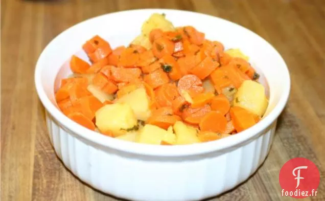 Carottes À La Menthe À L'Ananas
