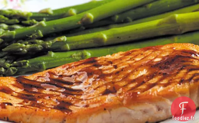 Saumon à la Sauce Balsamique