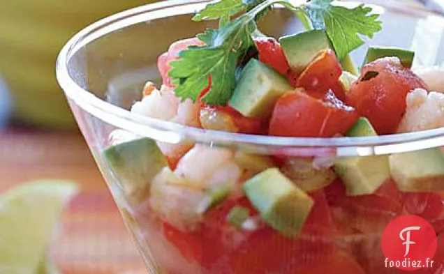 Seviche aux Crevettes