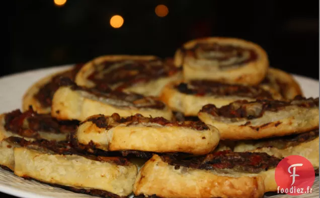 Rouleaux D'Aubergines Au Fromage De Chèvre Et Tomates Séchées Au Soleil