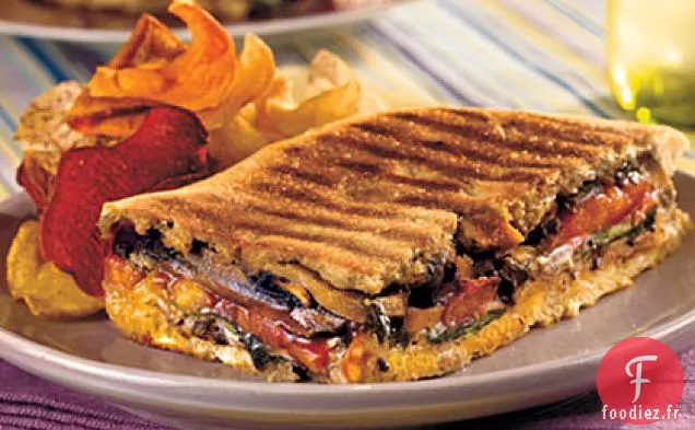 Panini de Portobello Mariné