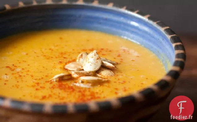 Recette de soupe à la citrouille épicée à la Thaïlandaise