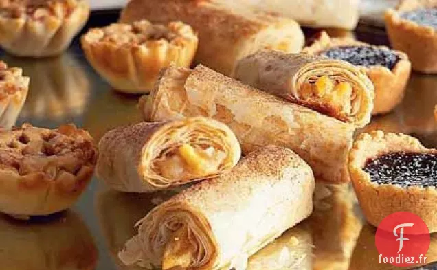Roll-Ups aux Pommes et au Fromage à la Crème