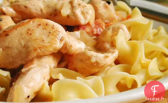 Poulet Stroganoff