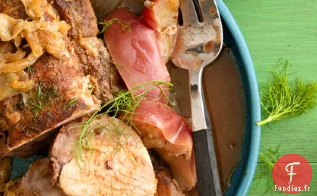 Rôti de Porc aux Pommes
