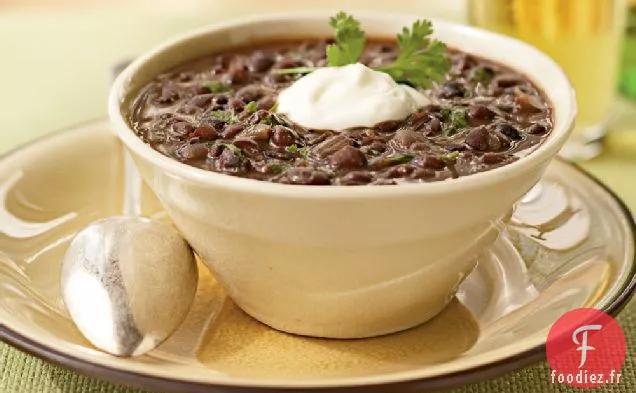 Soupe aux Haricots Noirs