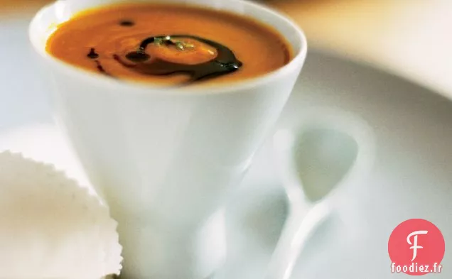 Soupe à la Citrouille Parfumée au Thé