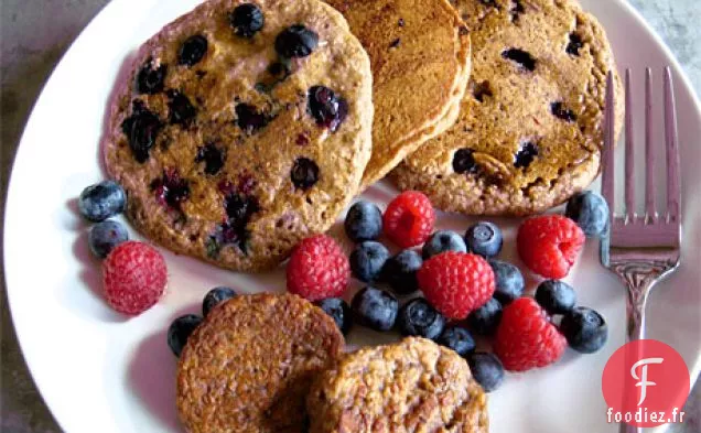 Crêpes aux Myrtilles Végétaliennes de Moby's