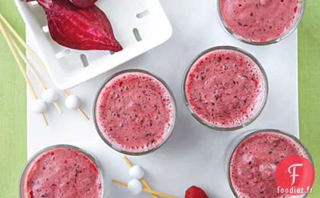 Smoothie aux Baies et aux Betteraves